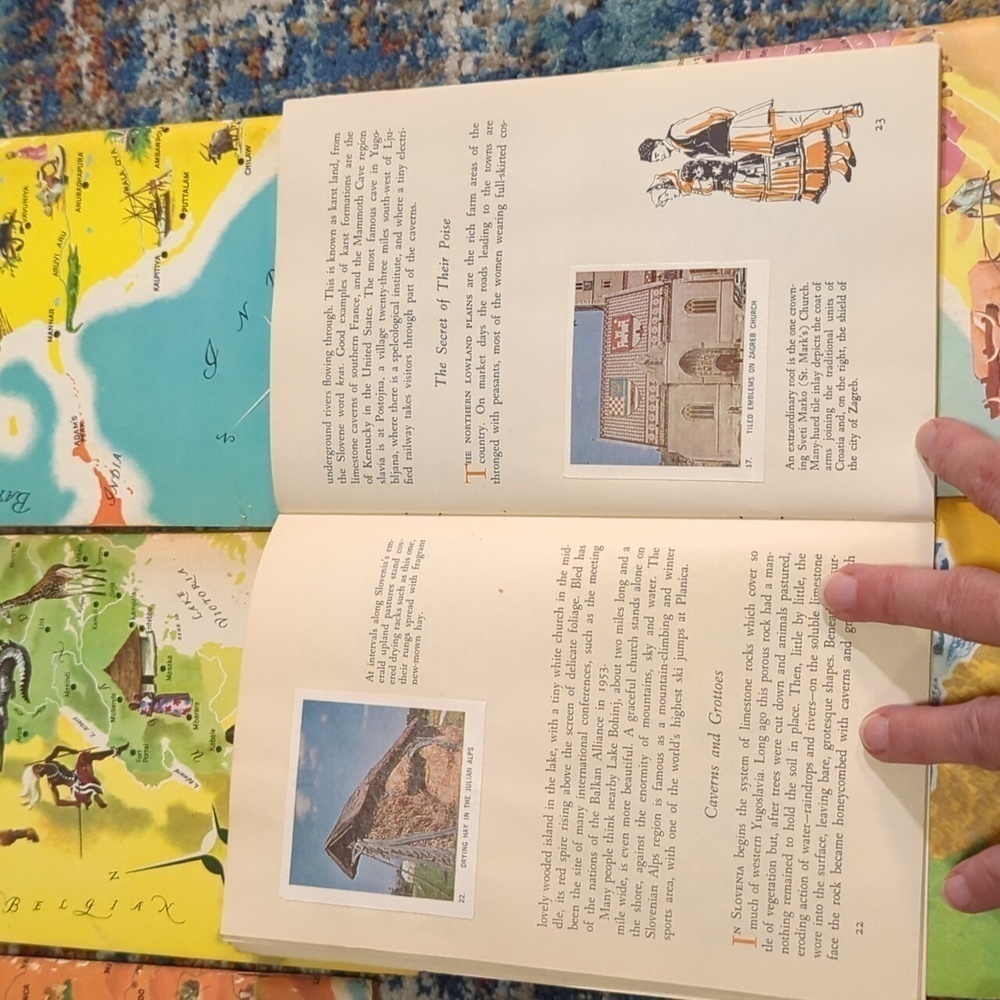 Around The World Program by American Geographical Society - PB Books Set of 9 - Picture 8 of 12